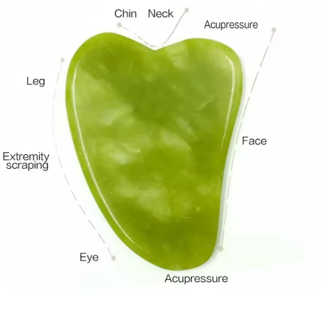 Naturlig Jade Roller för Ansiktet